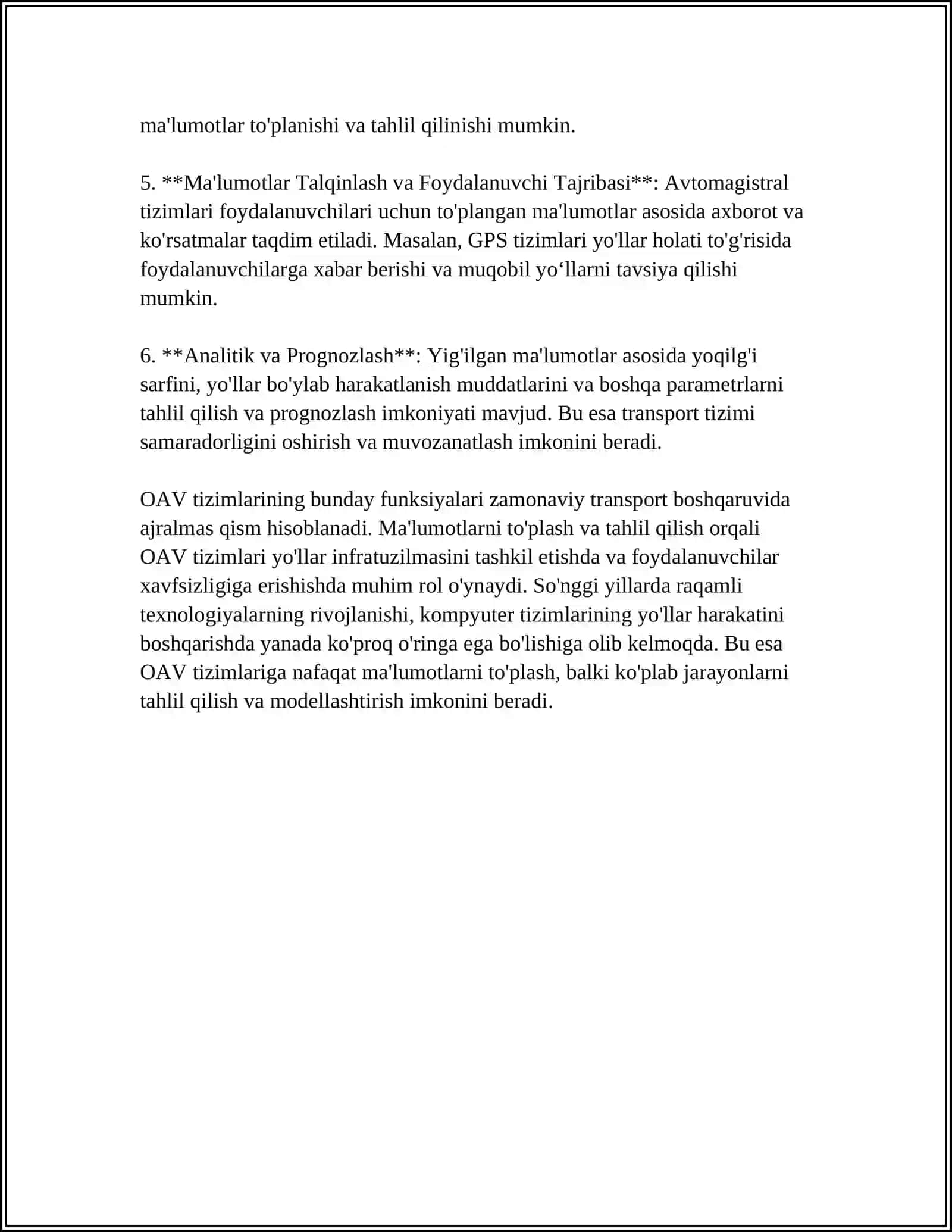 O‘ZBEKISTON RESPUBLIKASI OLIY TA’LIM FAN VA INNOVATSIYA VAZIRLIGI INGLIZ TILI FAKULTETI MUSTAQIL ISH 4