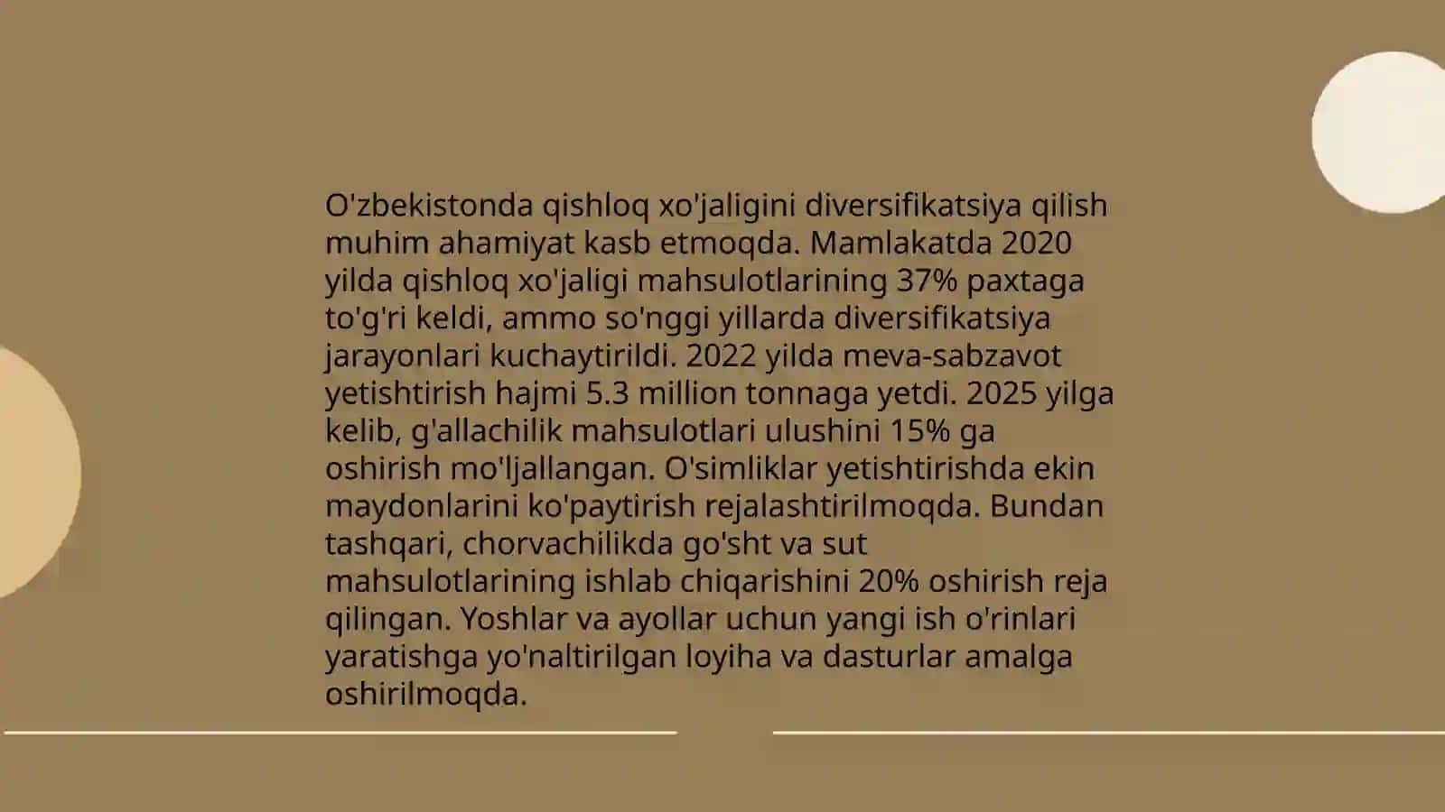 O'zbekiston Respublikasida qishloq xo’jaligi Va sanoat sohasidagi o’zgarishlar 4
