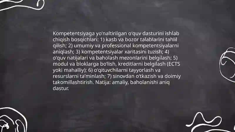 Kasbiy taʼlim mazmuni texnologiyalari 4