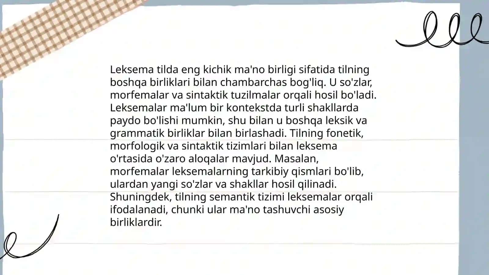 Leksemaning til birligi sifatidagi mohiyati 4