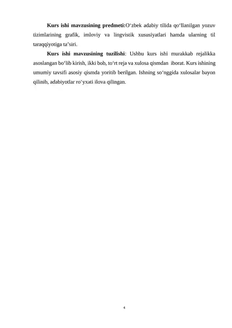 hozirgi o`zbek adabiy tili yozuv tizimlari 4