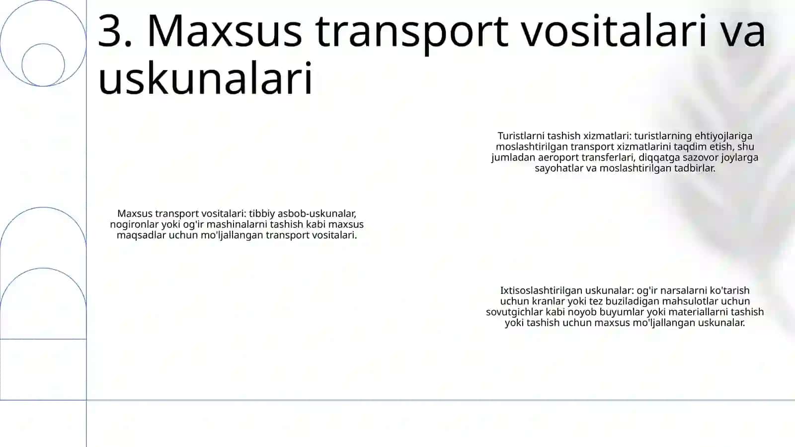 Turistlarga Maxsus Transportda Xizmat Ko'Rsatish 4