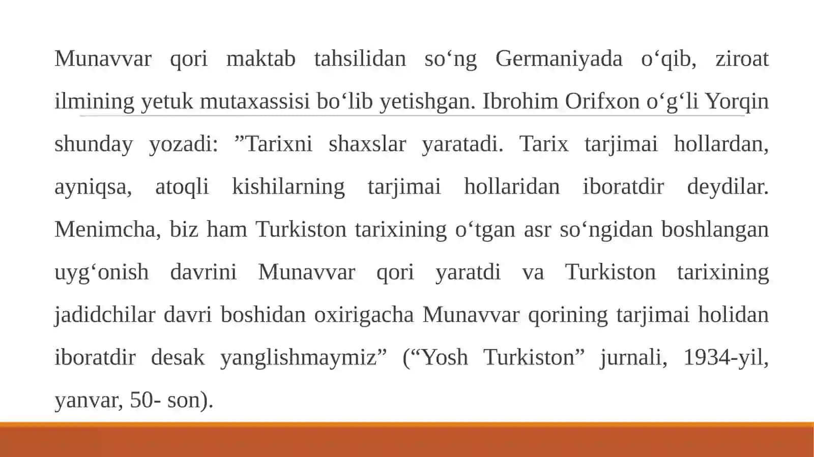 Munavvarqori Abdurashidxonovning pedagogik qarashlari 4