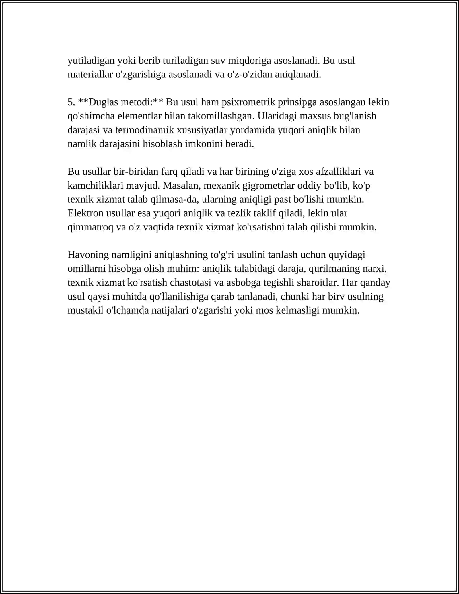 Psixrometr (Psixrometrik usul) 4