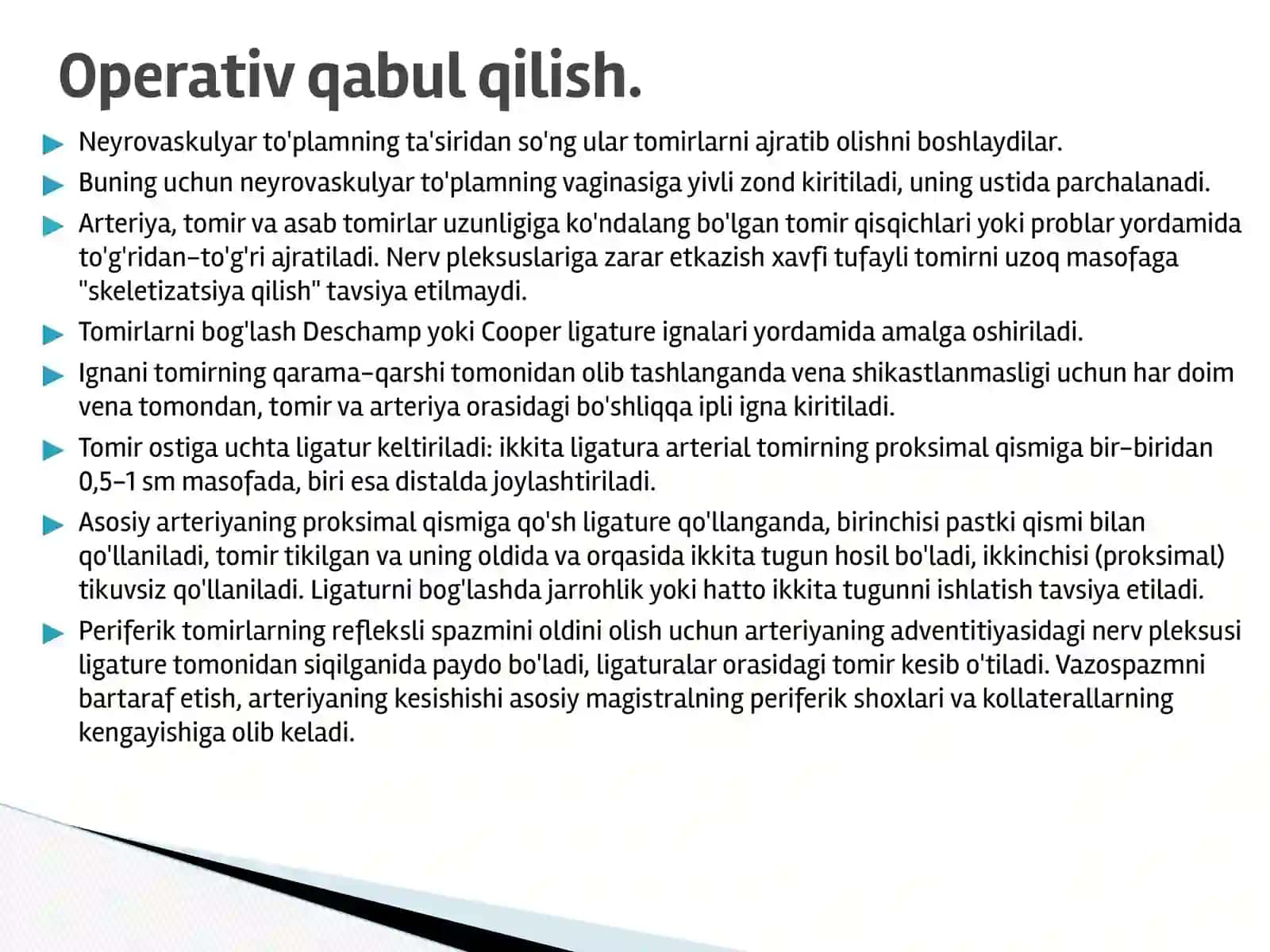 Qon tomir va rentgen endovaskulyar jarrohlik 4
