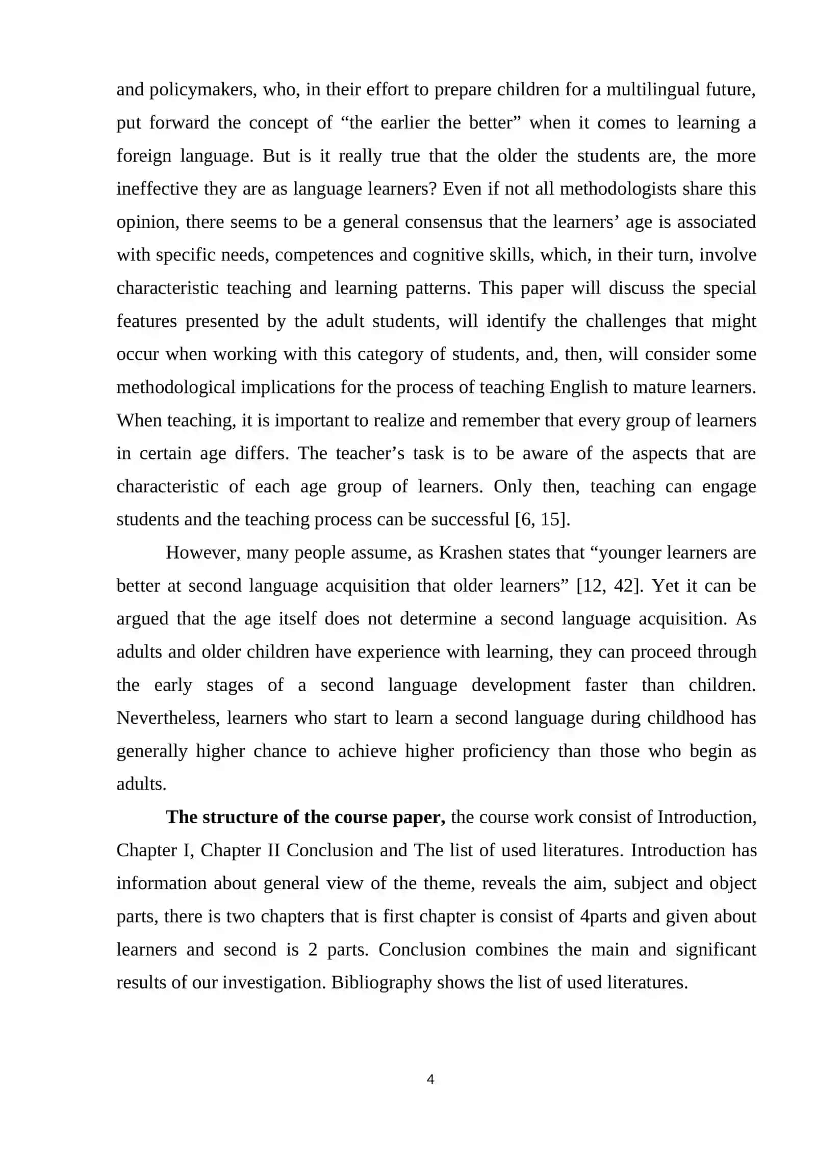 Course Work on Teaching Word Building 4