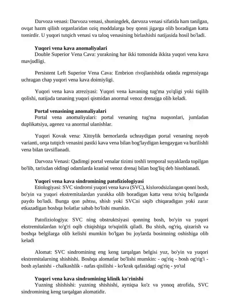 Yuqori Kovak Vena, Darvoza Venasi 4