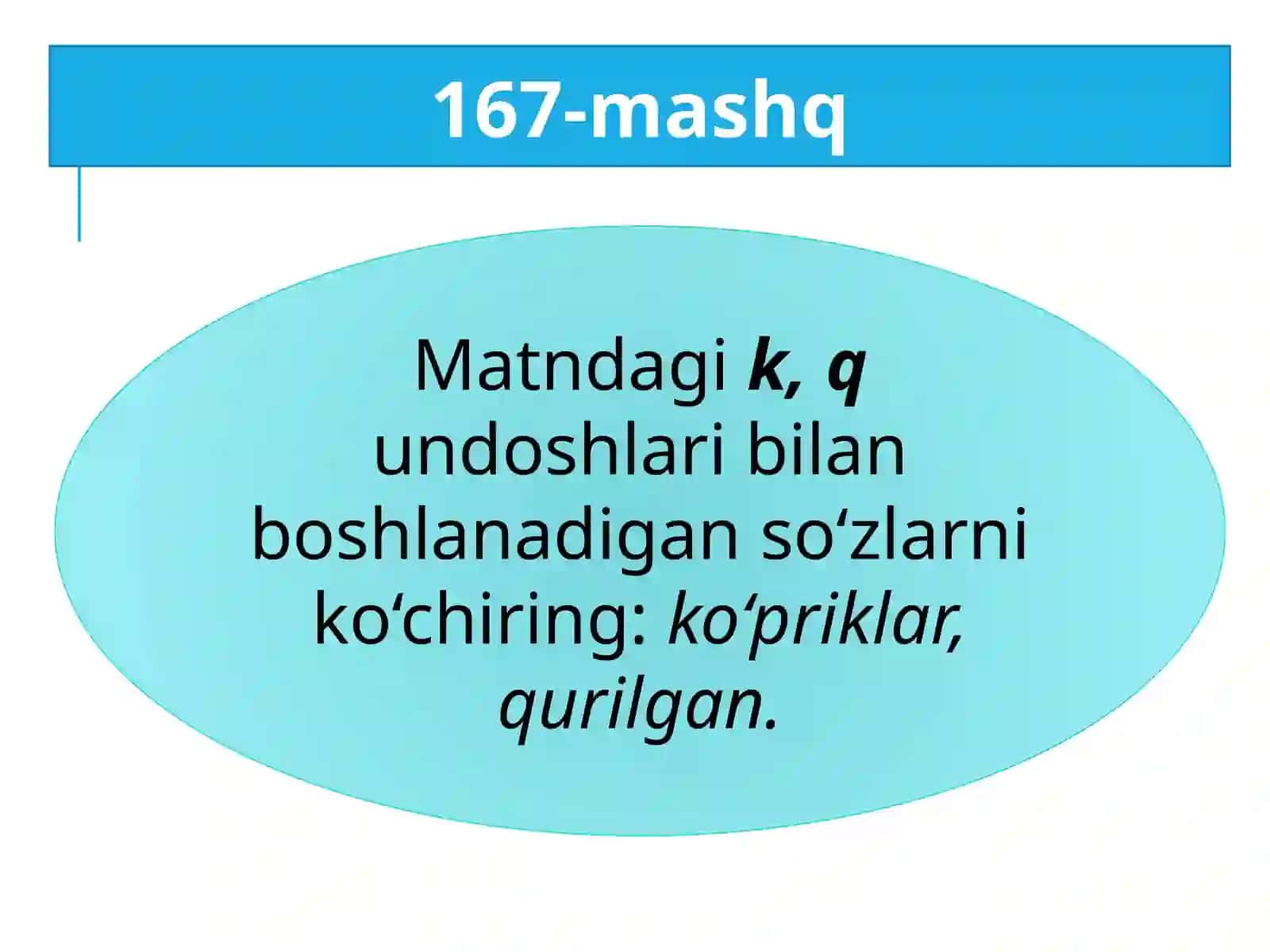 Matn valug‘ati ustida ishlash 4