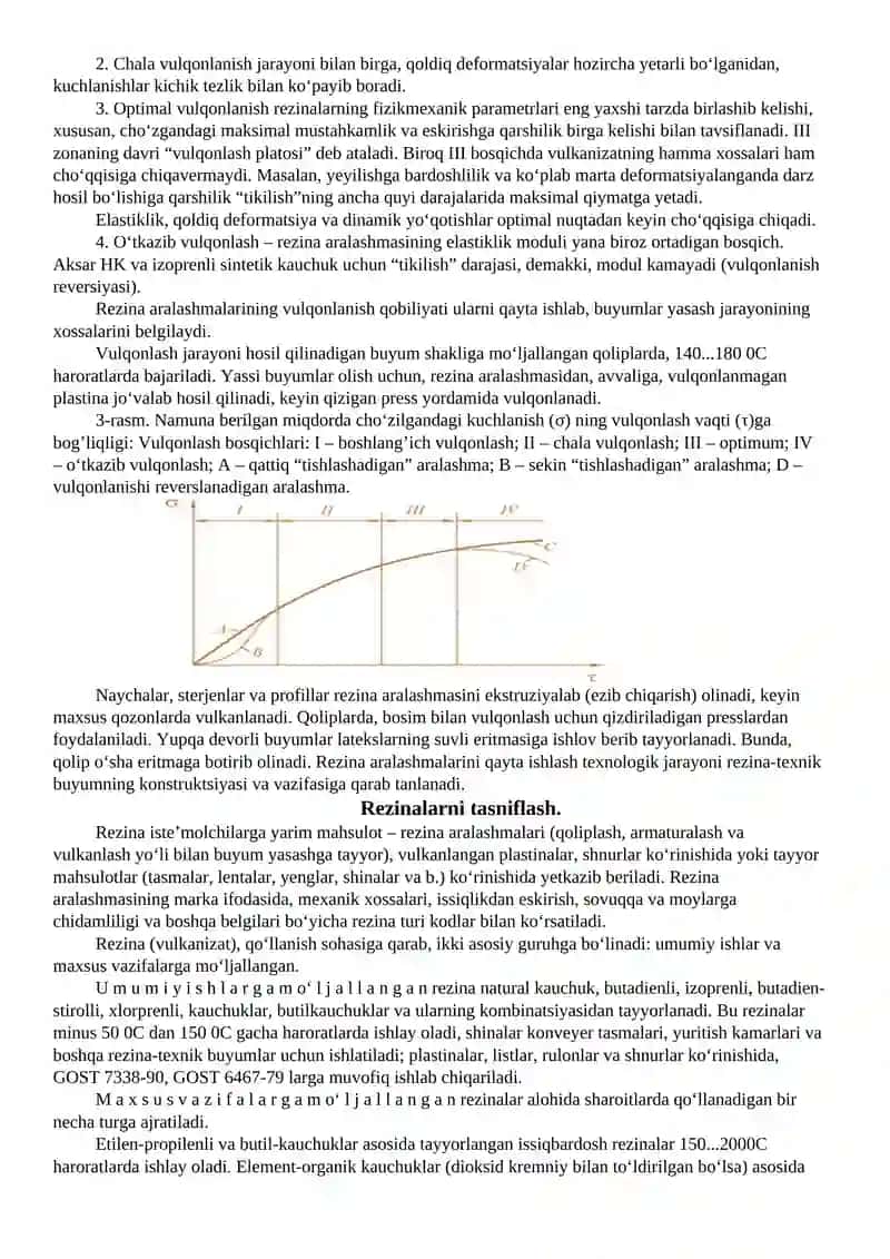 Kauchuklar va rezinalar 4