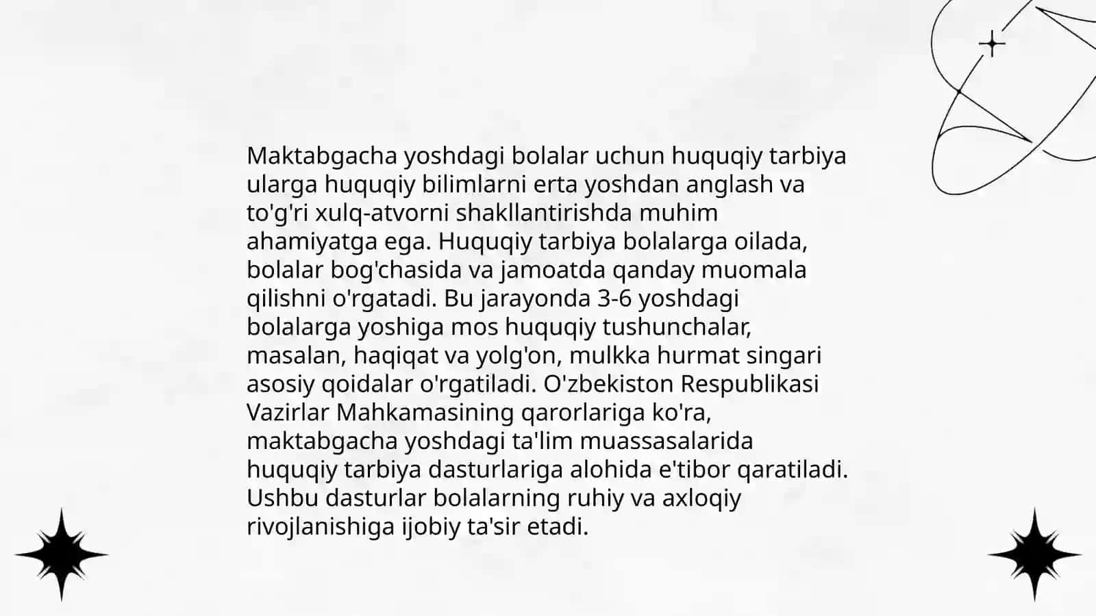 Yoshga xos huquqiy ta'lim usullari 4