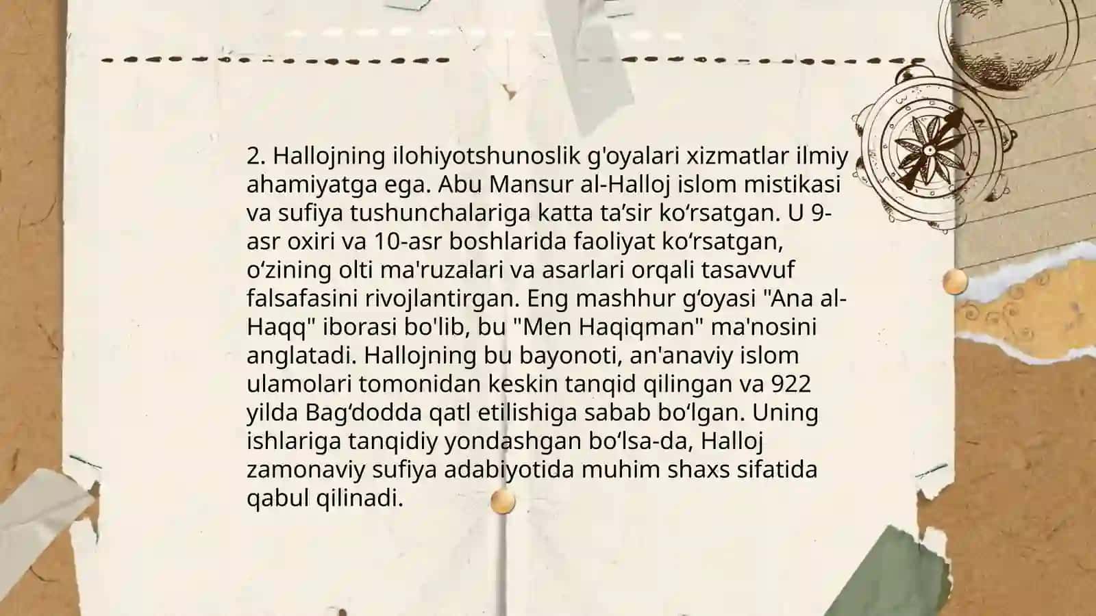 Mansur Halloj ta'limoti 4