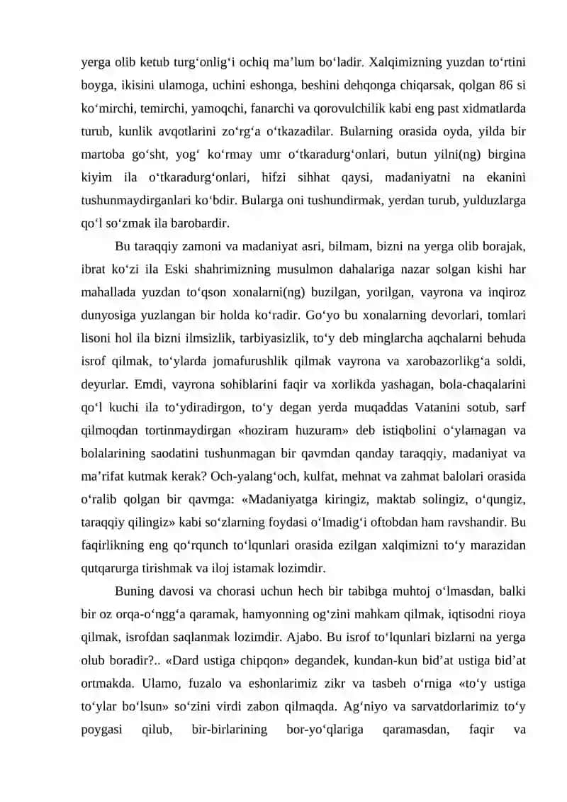 Abdulla Avloniyning “Madaniyat to’lqinlari” maqolasi 4