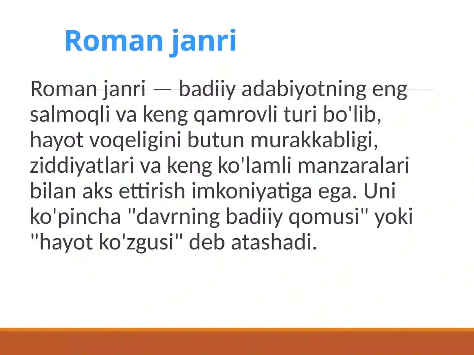 Roman janri imkoniyatlari. Said Ahmad, Pirimqul Qodirov romanlari misolida 4