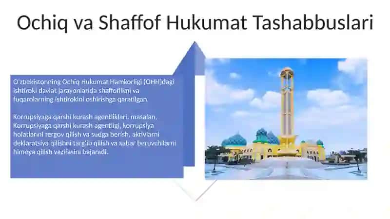 Oʻzbekistonda korrupsiyaga qarshi kurashish mexanizmlari 4