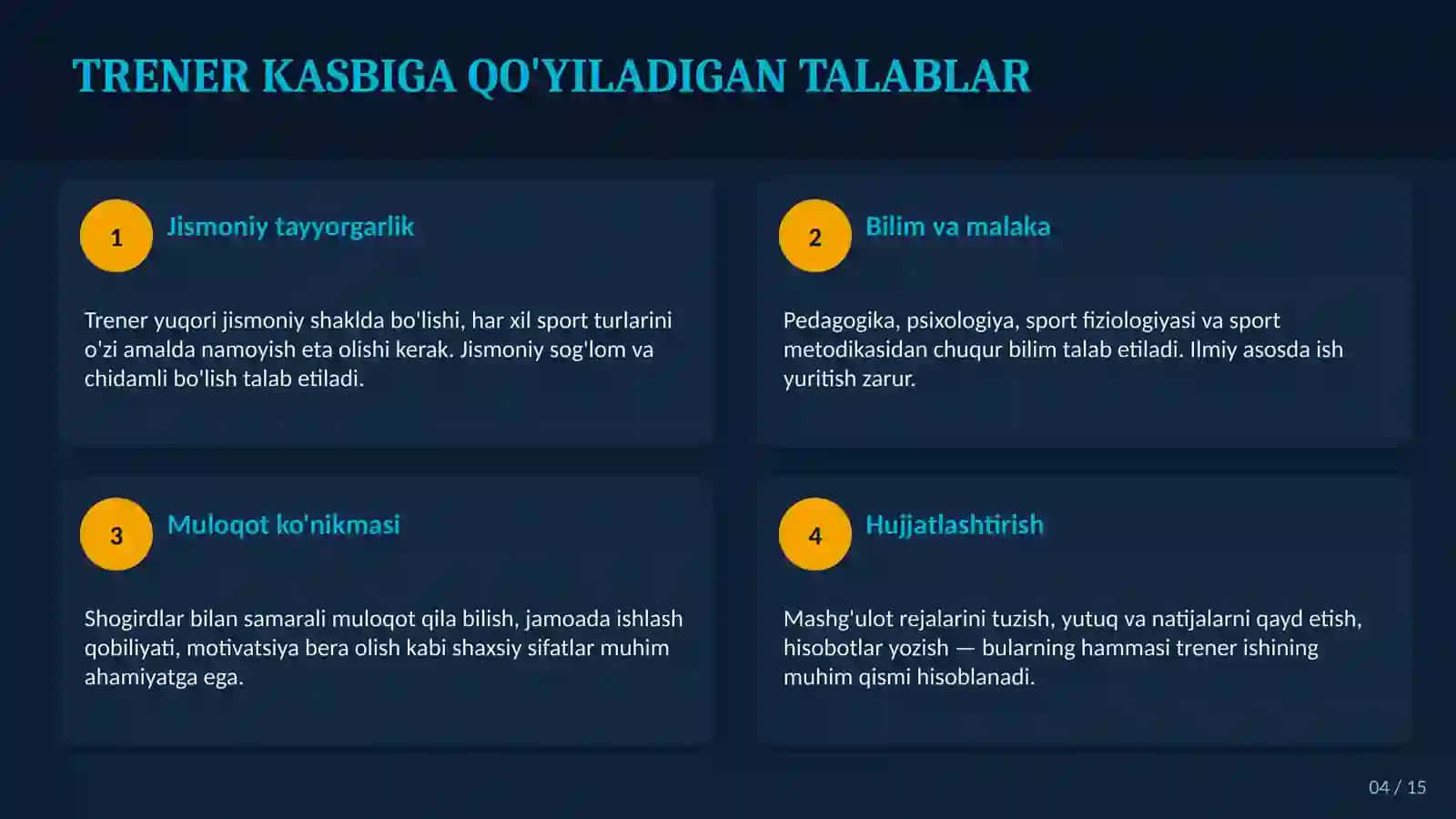 SPORT TRENEROFKASINING TUZILISH BOSQICHLARI 4