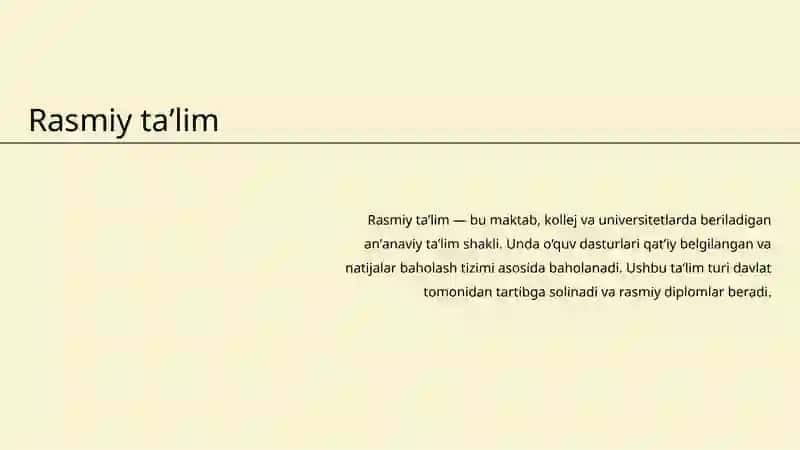Rasmiy taʼlim 4