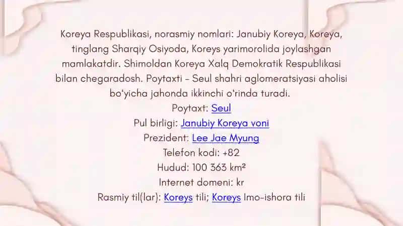 Janubiy Korea yumshoq kuch siyosati 4