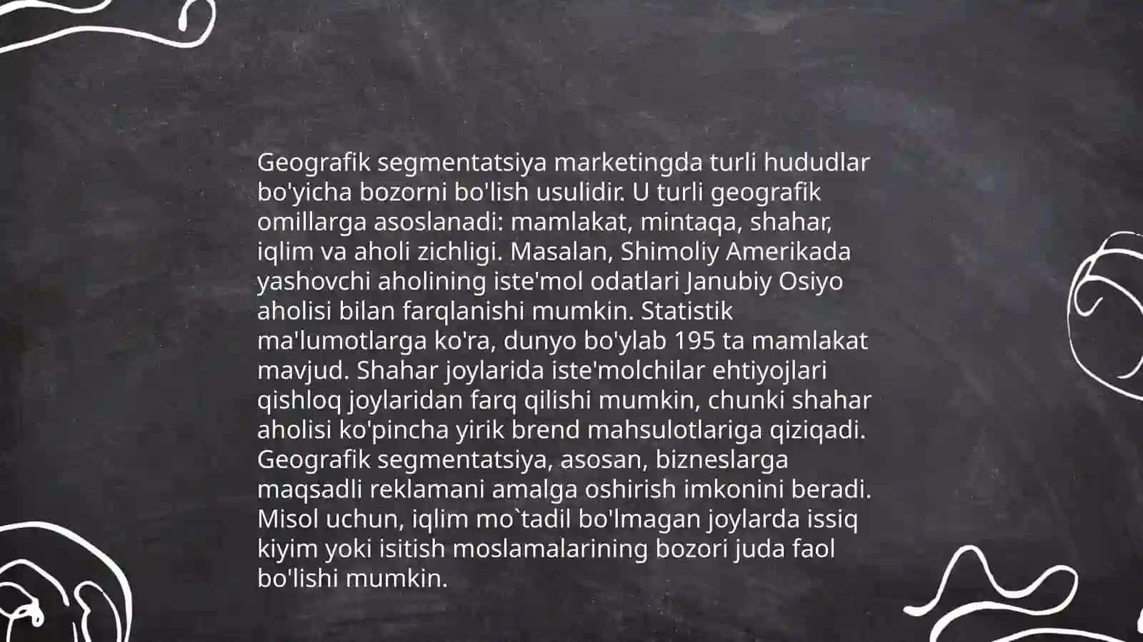 Bozor segmentatsiyasi 4