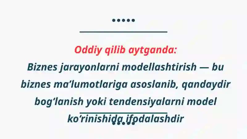 Biznes jarayonlarini modellashtirishda dasturiy vositalardan foydalanish 4