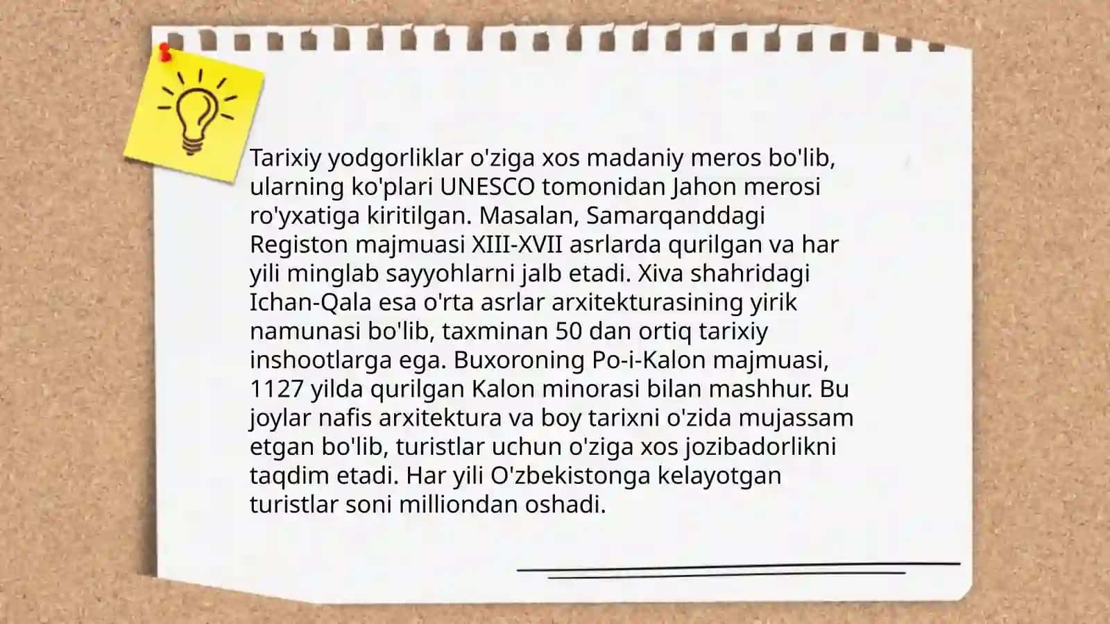 Oʻzbekistonda turizmni rivojlantirish va uning istiqbollari 4