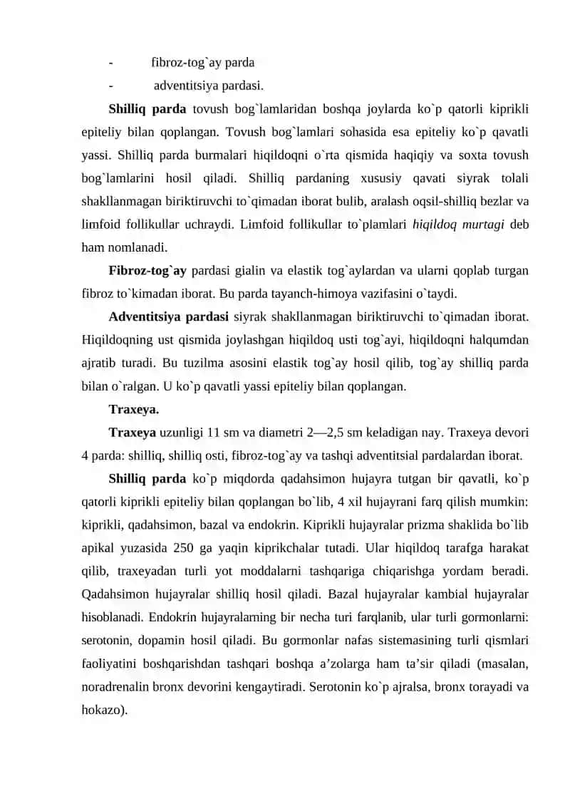 Nafas olish tizimi 4