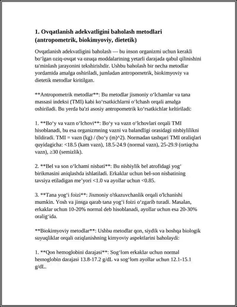 OVQATLANISHNING ADEKVATLIGINI TELSHIRISH VA BAHOLASH 4