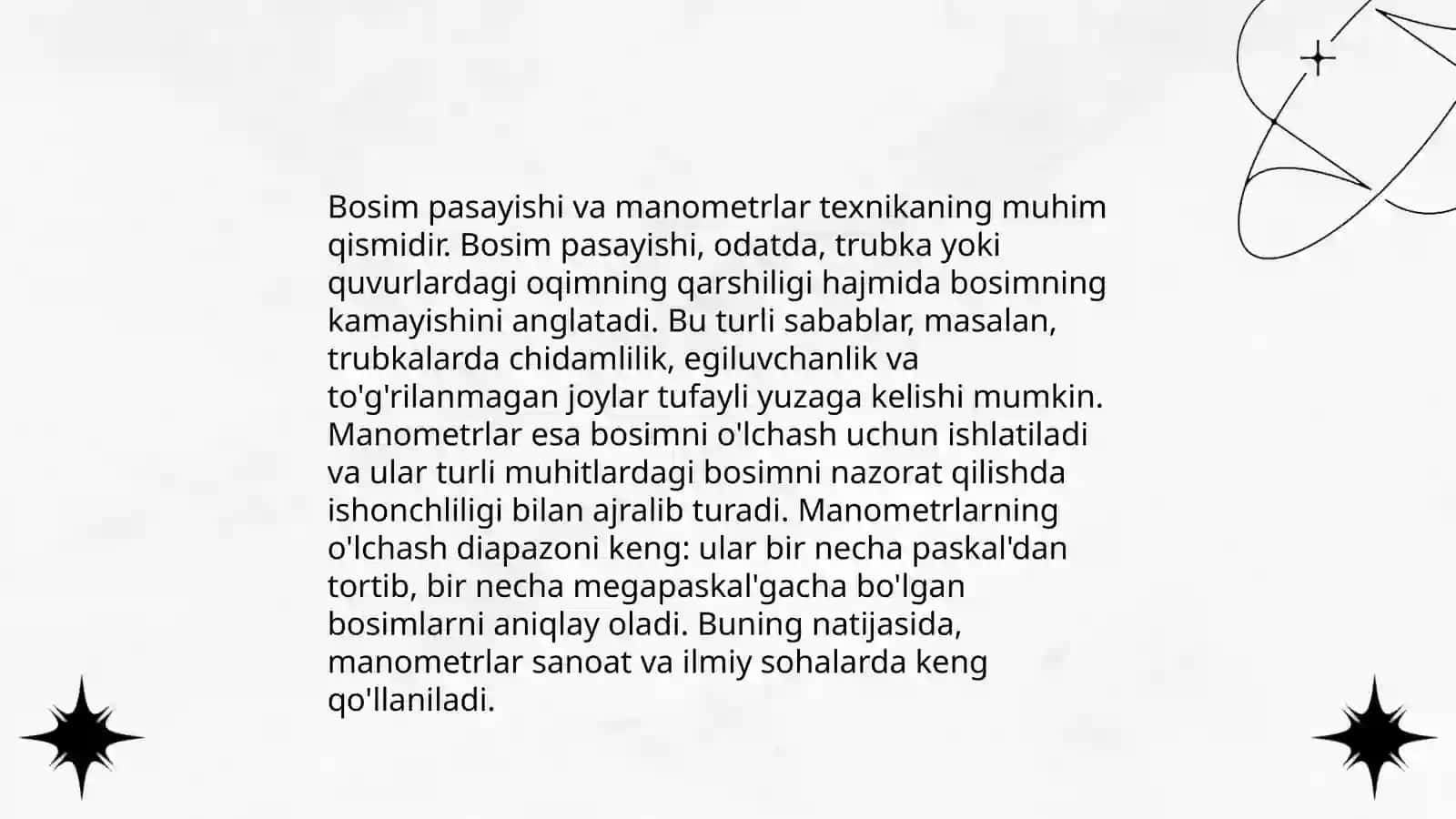 Suyuqliklar mexanikasiga doir masalalar yechish 4