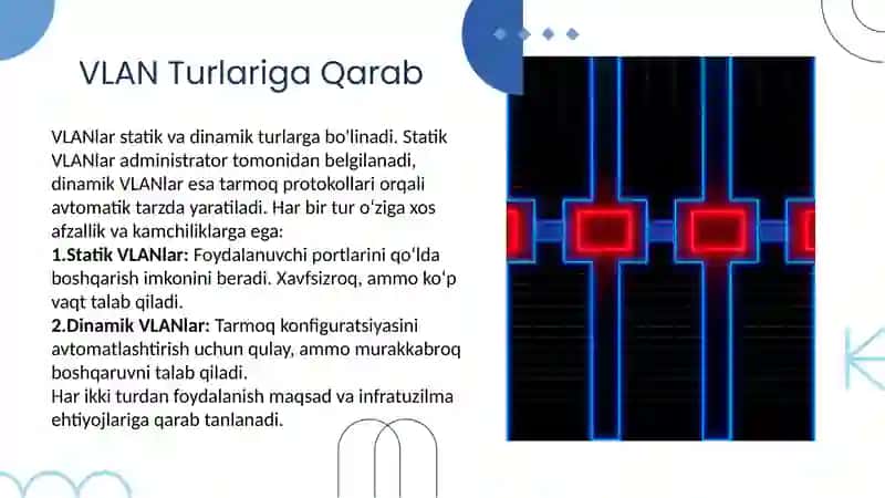 VLAN ASOSIDA KOMPYUTER TARMOG'INI QURISH 4