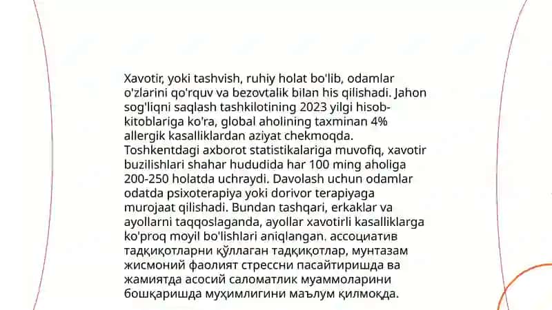 Emotsional xolatlar 4