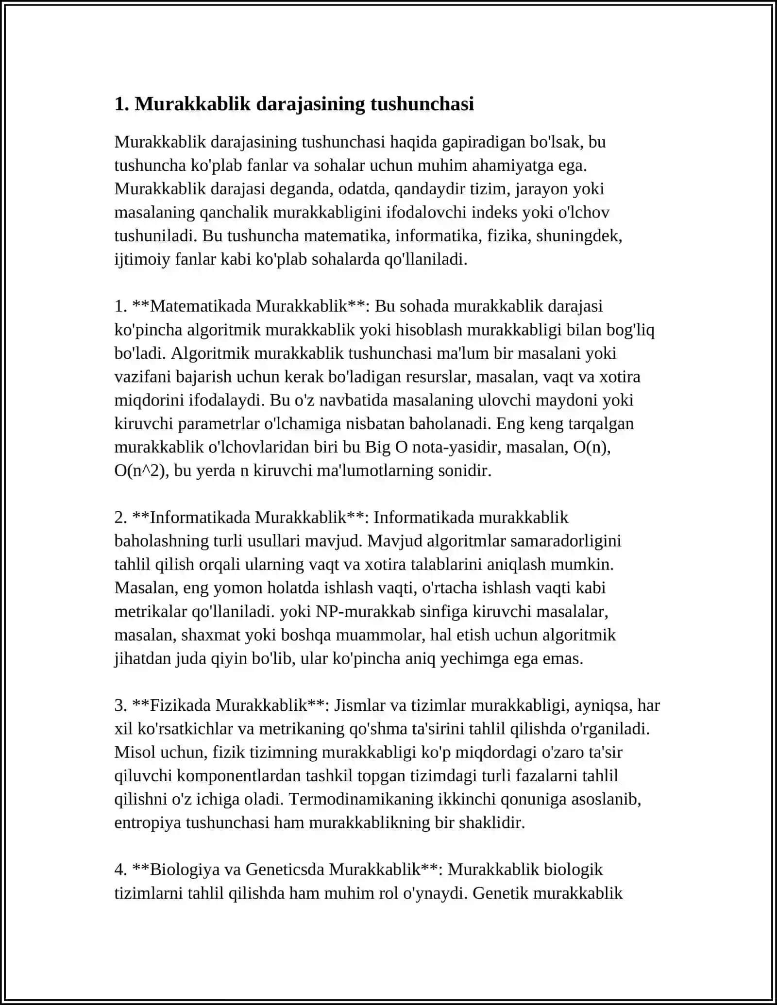 TIZIMNING MURAKKABLIK DARAJASINI BOSHQARISH 4