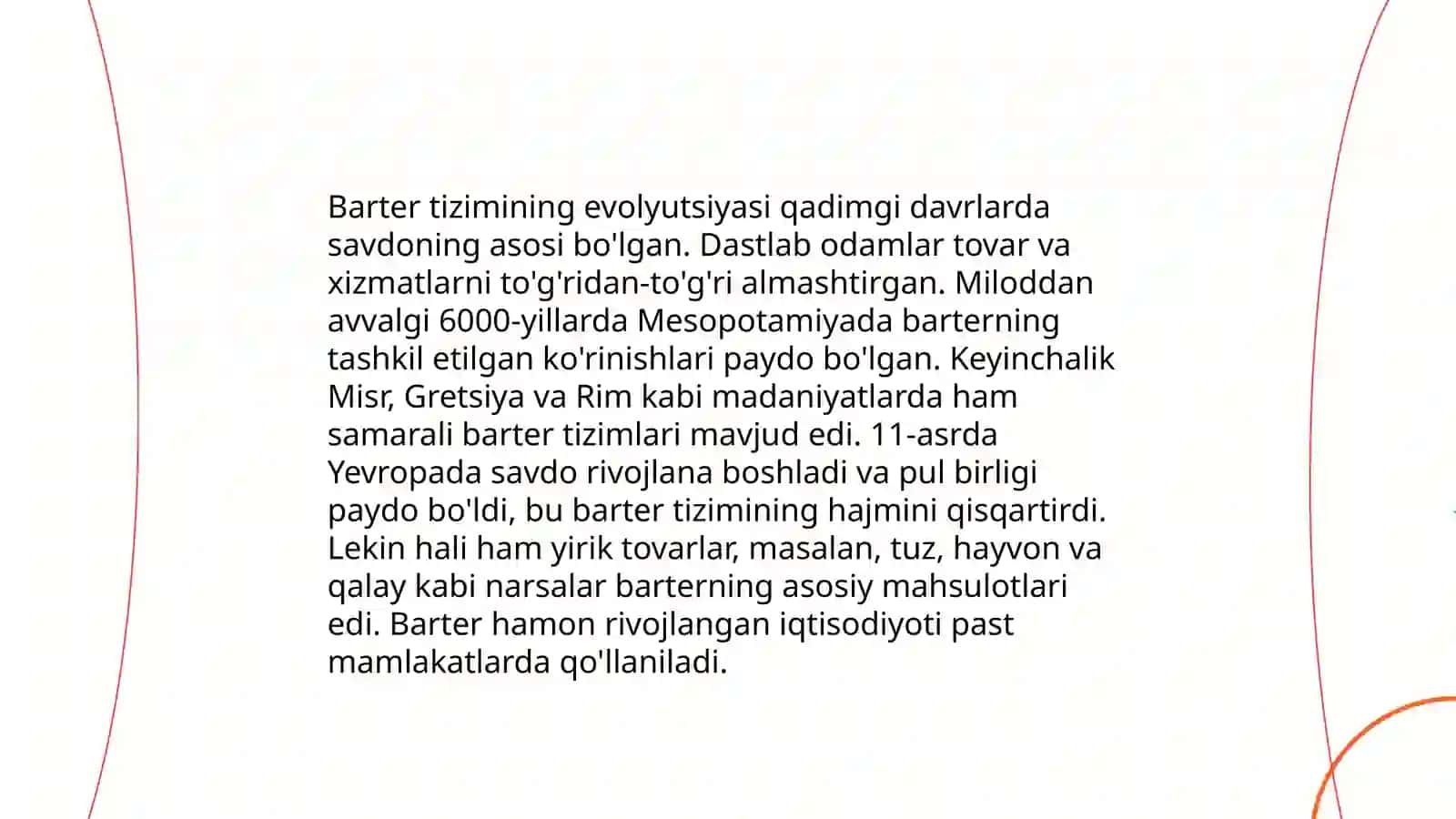 Pul shakllari va turlarining rivojlanish evolutsiyasi 4