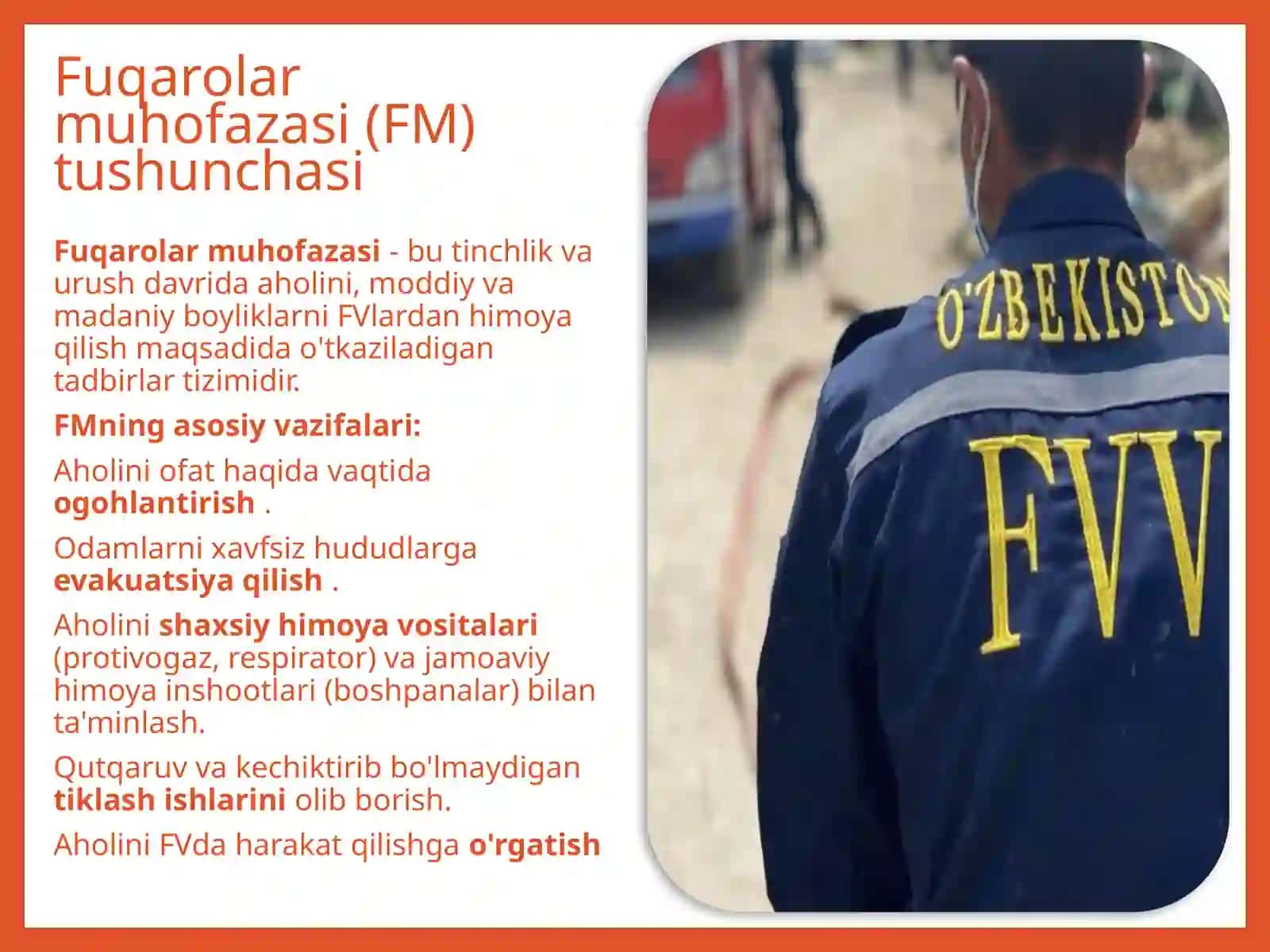 Favquloddavaziyatlar va fuqarolar muhofazasi haqida tushuncha 4