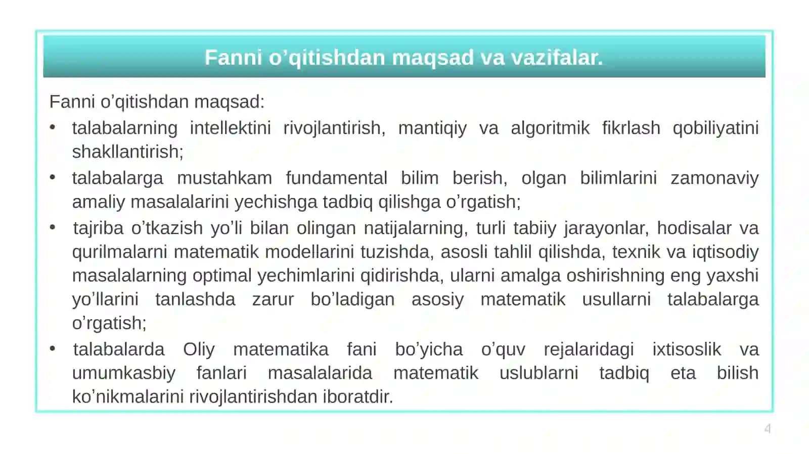 Ikkinchi va uchinchi tartibli determinantlar, xossalari va hisoblash usullari 4