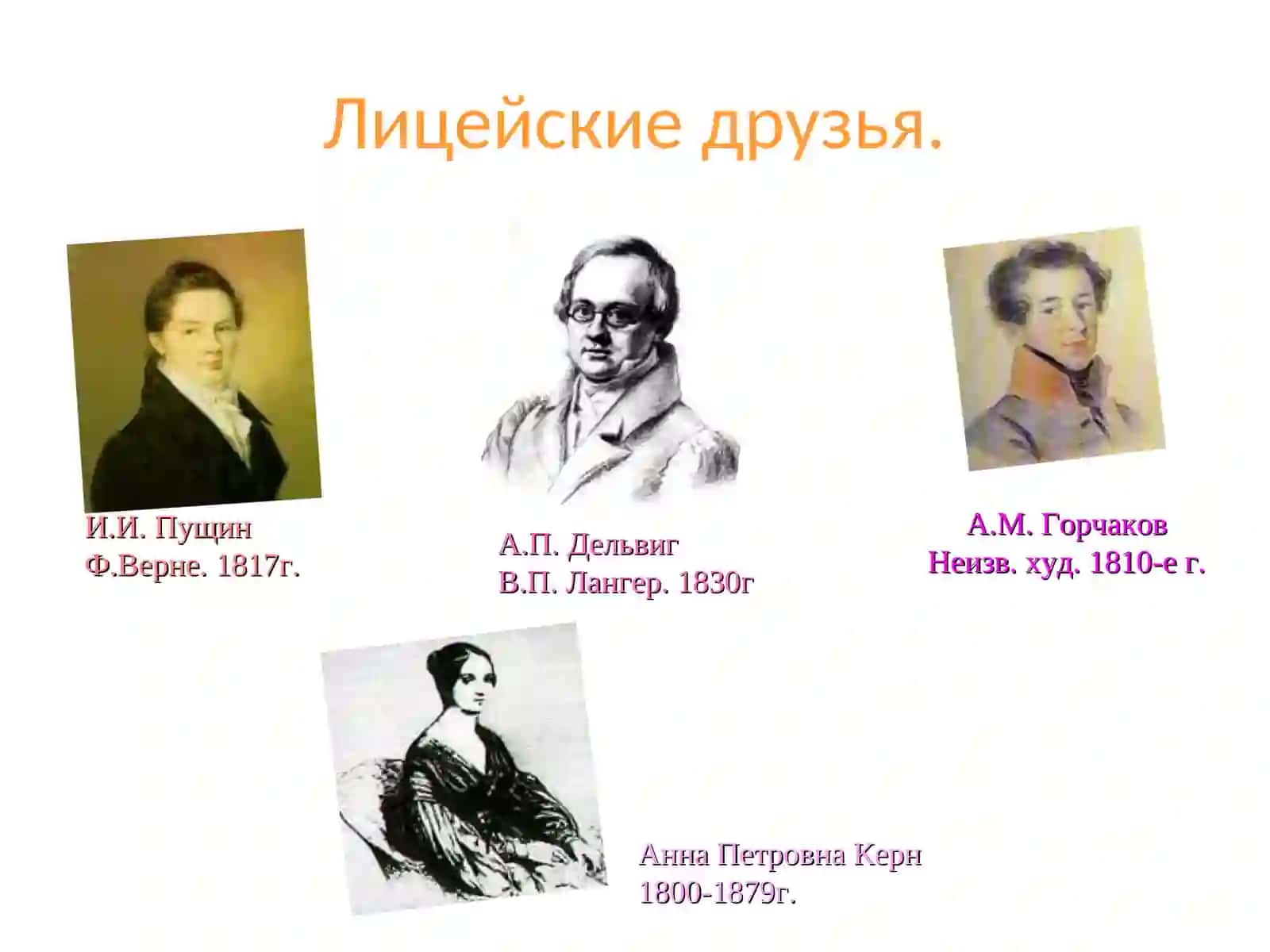 Биография А.С. Пушкина 4