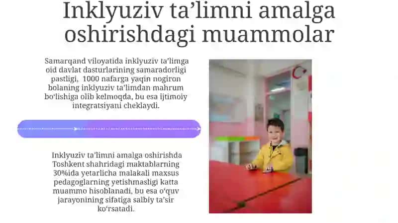 Oʻzbekistonda imkoniyati cheklangan bolalar uchun inklyuziv talim 4