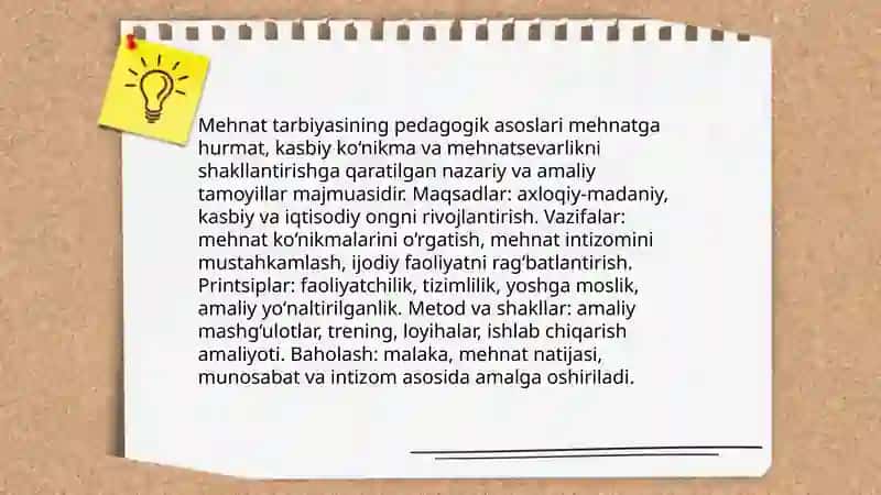 Mehnat Tarbiyasi 4