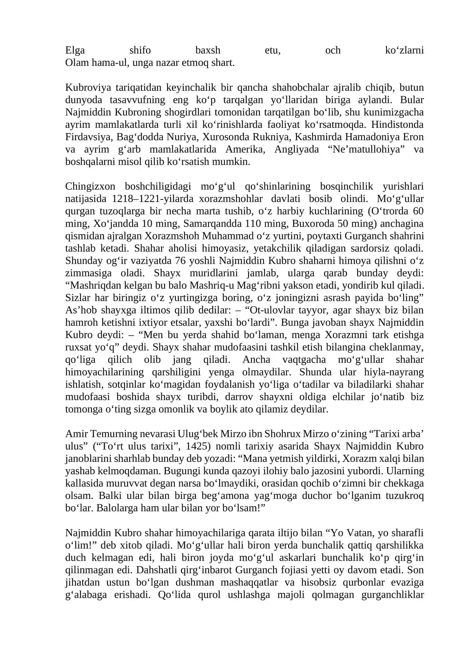 Ma’naviyatimizning buyuk siymolari 4