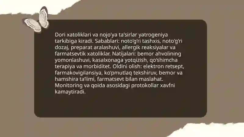 Hozirgi zamon tibbiyotida yatrogeniya 4