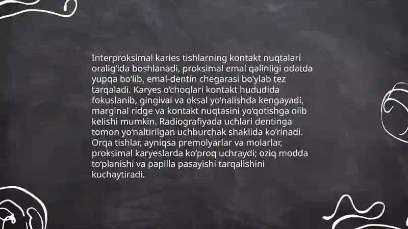 Blek boʻyicha 2 sinf karies kovaklarini tayyorlashning oʻziga xosligi 4