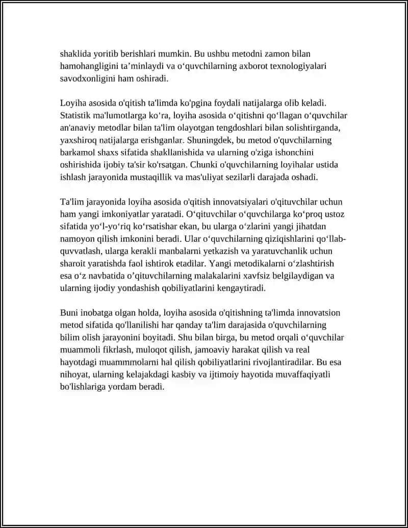 TAʼLIMDA INNOVATSION METODLAR 4