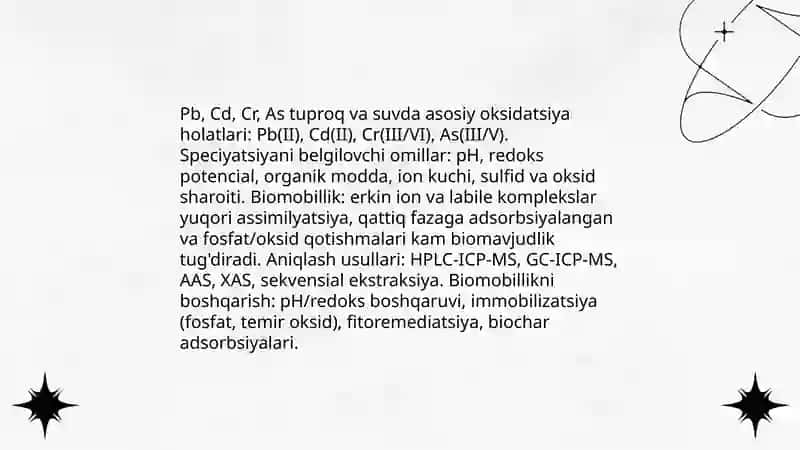 Tuproq va suvdagi ionli bog'lanish birikmalarni aniqlash 4
