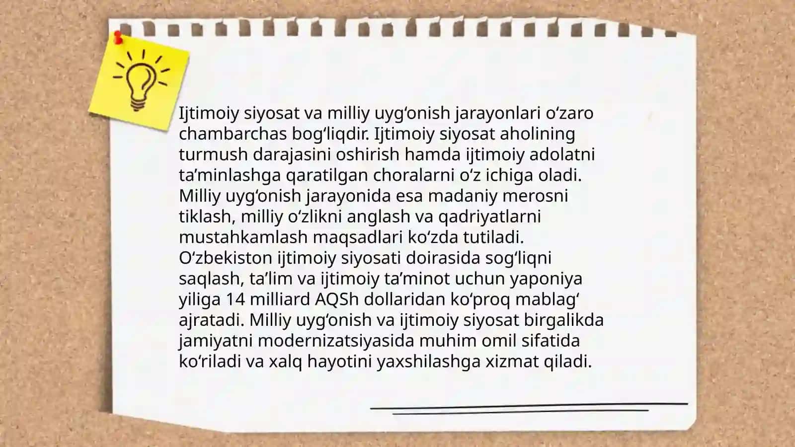 Mustaqillikka erishish arafasida O'zbekistondagi ijtimoiy siyosat jarayonlari 4