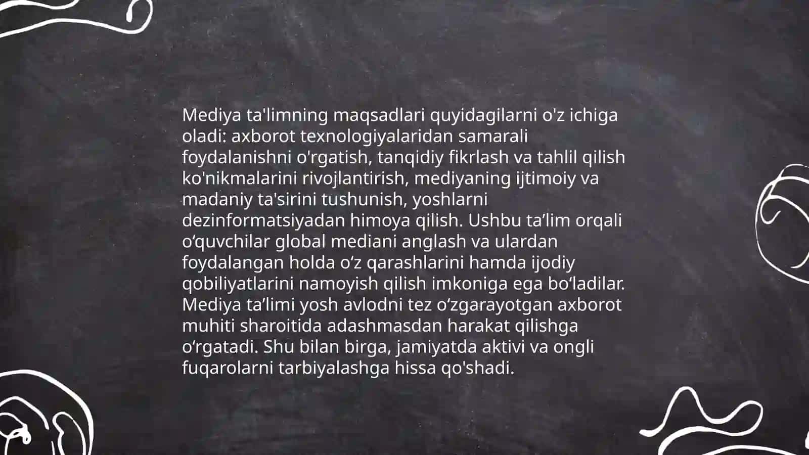 Mediya ta'limning kino ta'limni paydo bulishi 4