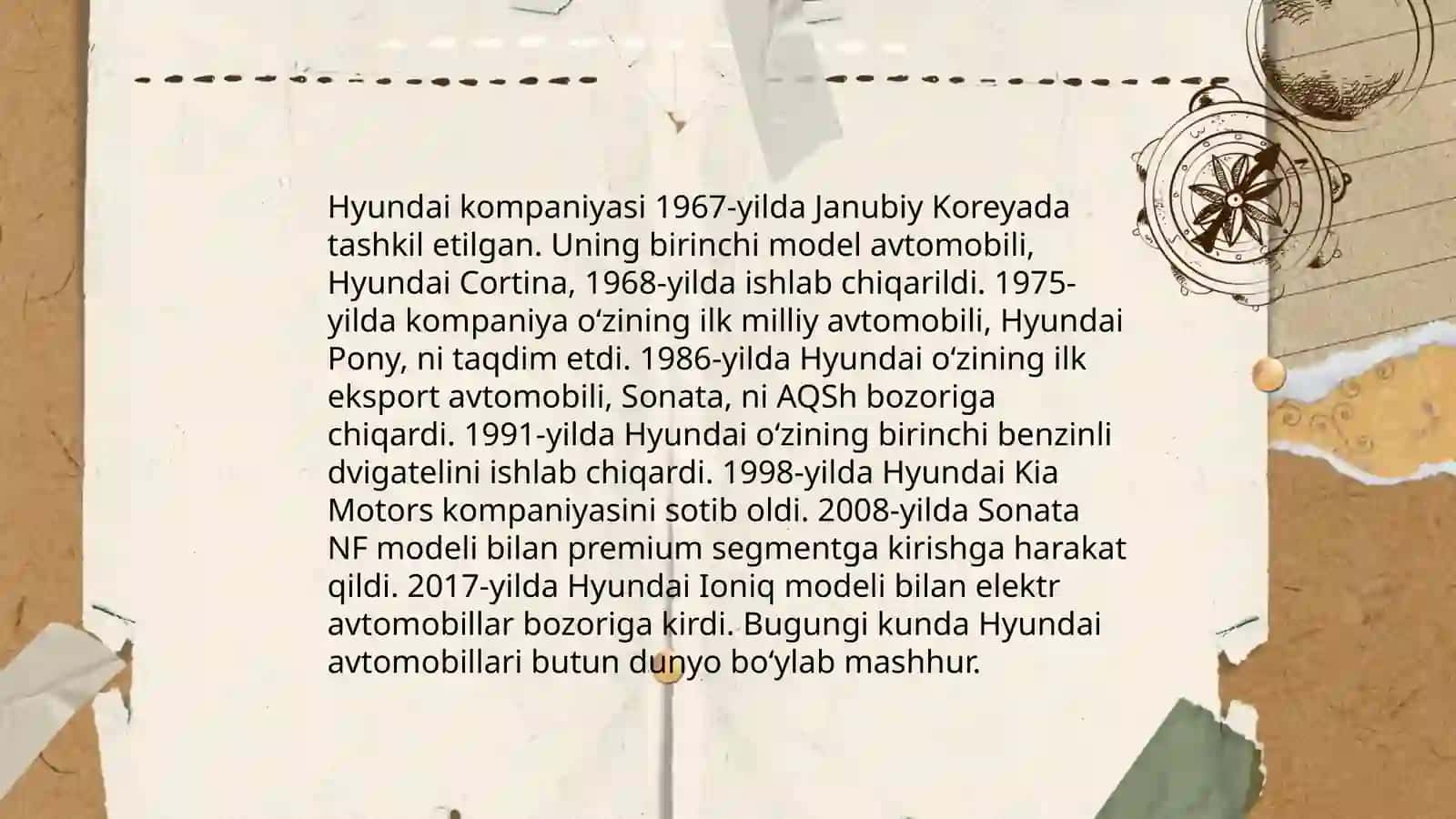 Hyundai avtomobili tarixi va rivojlanishi 4