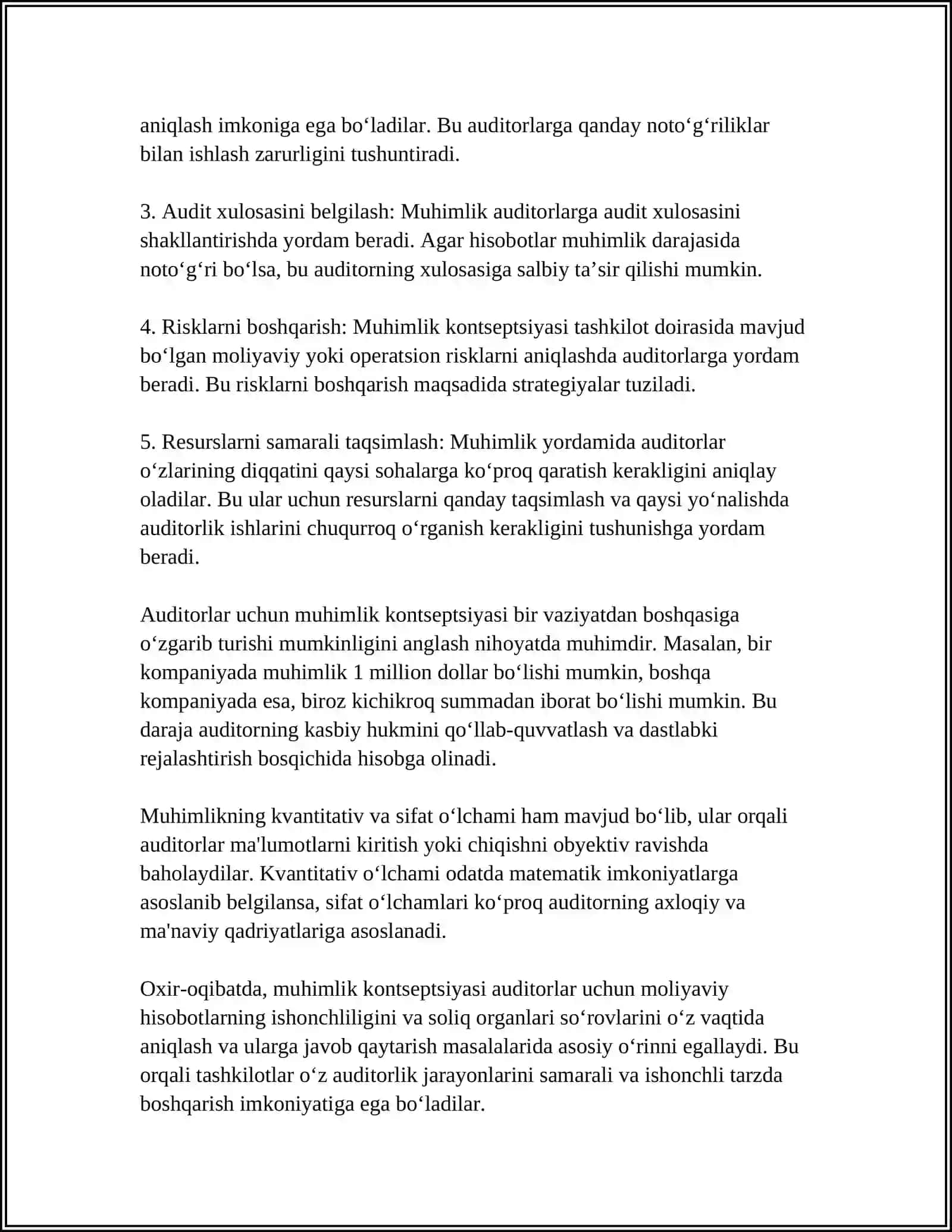 AUDITDA MUHIMLIK 4