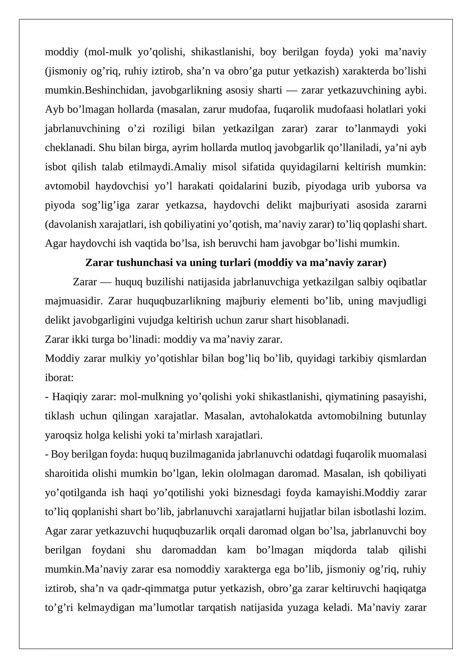 Delikt majburiyatlar 4