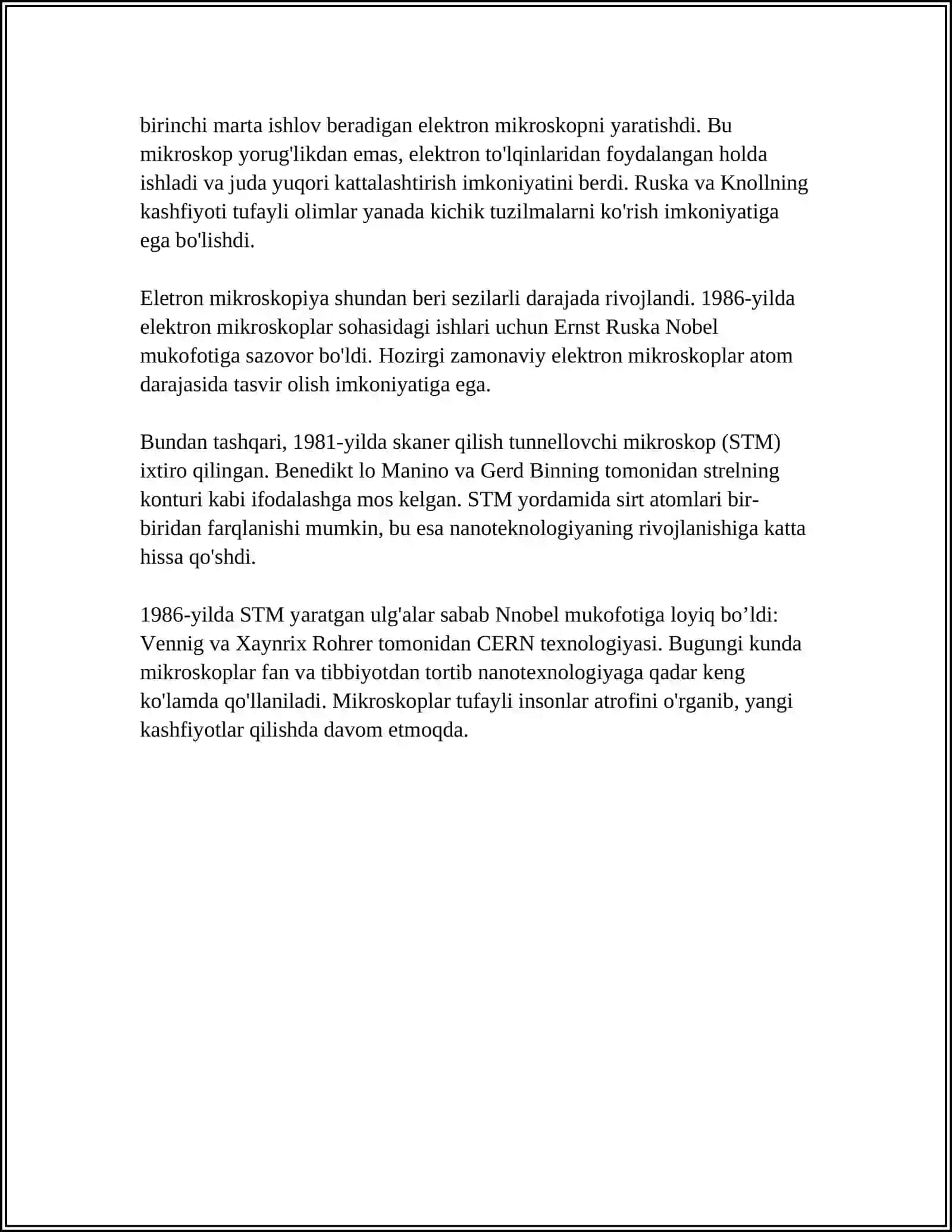 MIKRASIKAP HAQIDA MALIMOT VA U BN ISHLASH 4