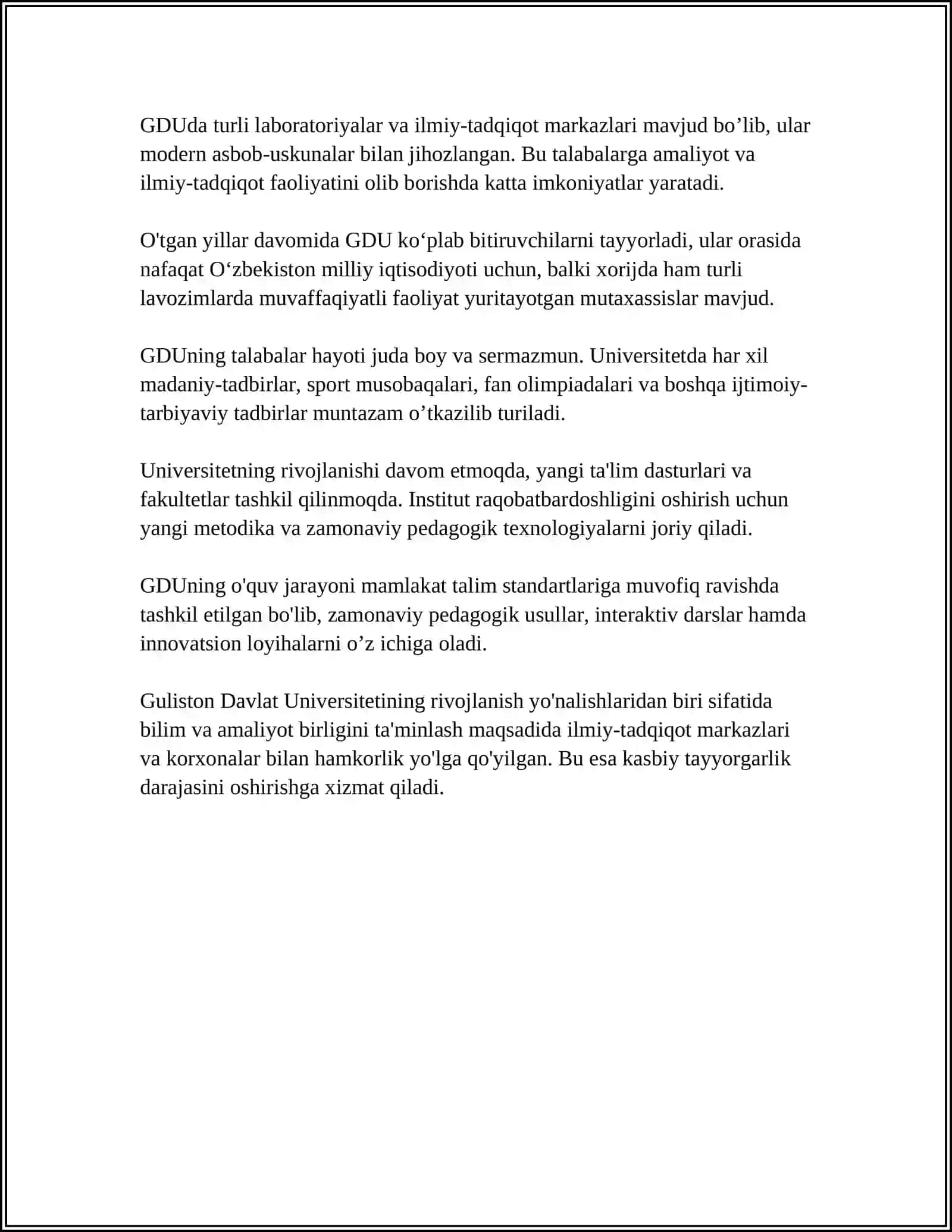 GULISTON DAVLAT UNIVERSITETI 4