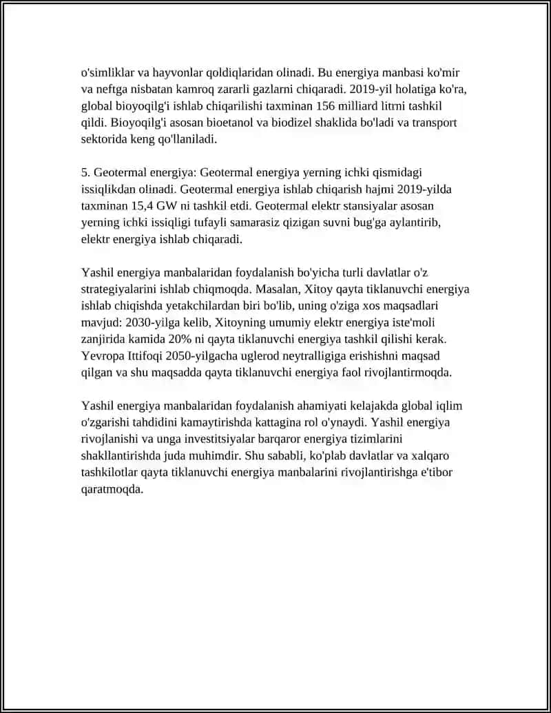 QOZOG'ISTON RESPUBLIKASIDA YASHIL IQTISODIYOTNI RIVOJLANTIRISH STRATEGIYASINI USTUVOR YO'NALISHLARI 4
