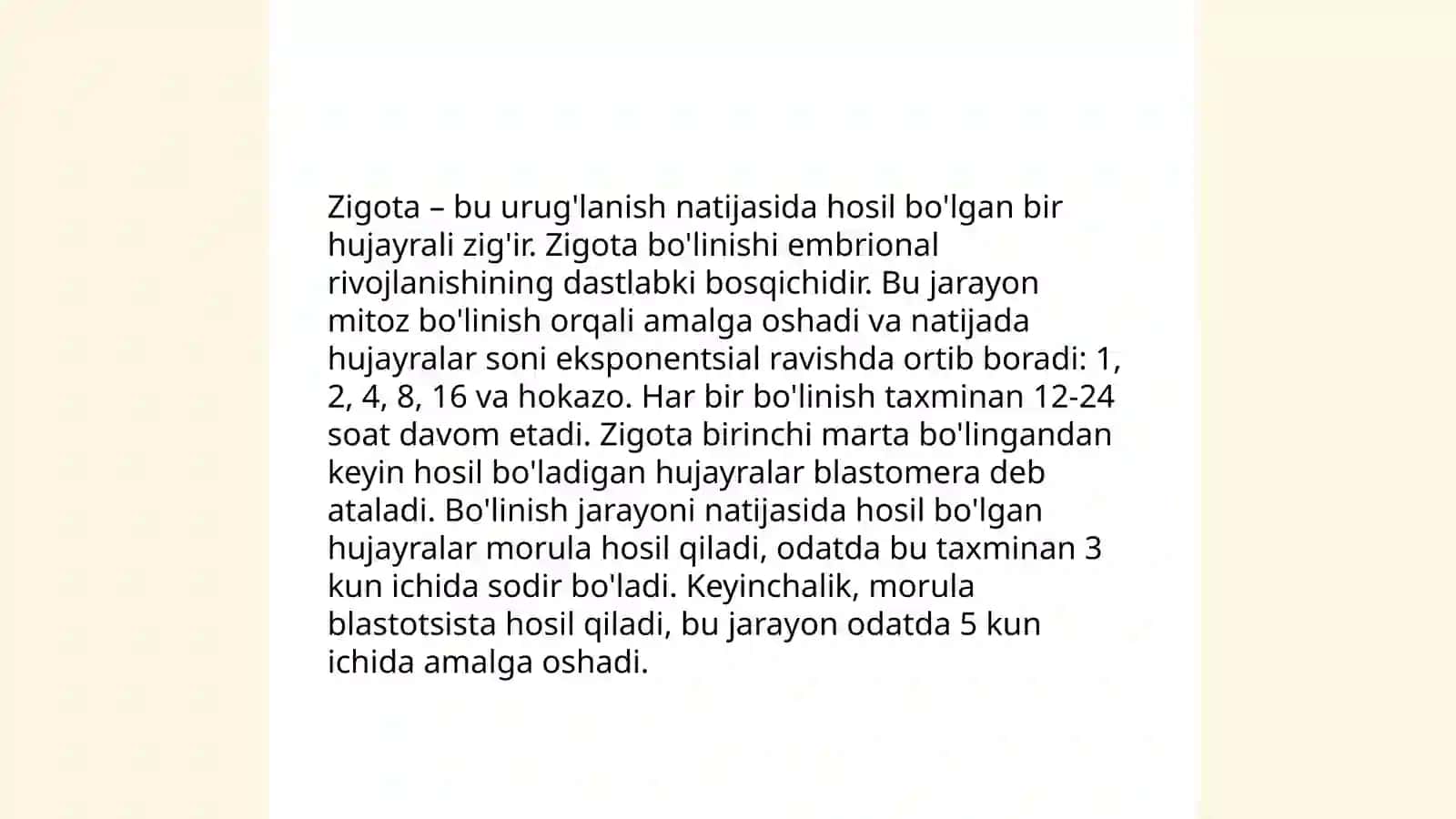 Embirional rivojlanish.gasturulatsiya maydalanish 4